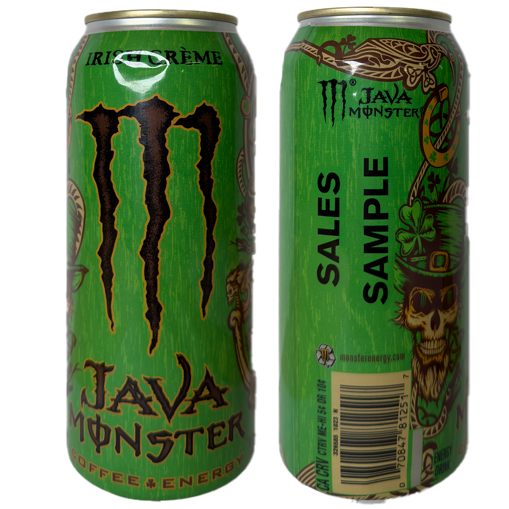 Monster Energy Java Irish Creme SALES SAMPLE (USA)