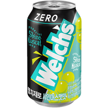 Welchs Sparkling Shine Muscat Soda Zero Sugar (Korea) - Bibita frizzante Senza Zucchero gusto Uva Bianca (355ml)