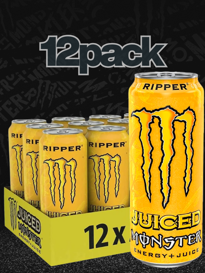 Monster Energy Juiced Ripper [12 X 500ml] IVA INCLUSA