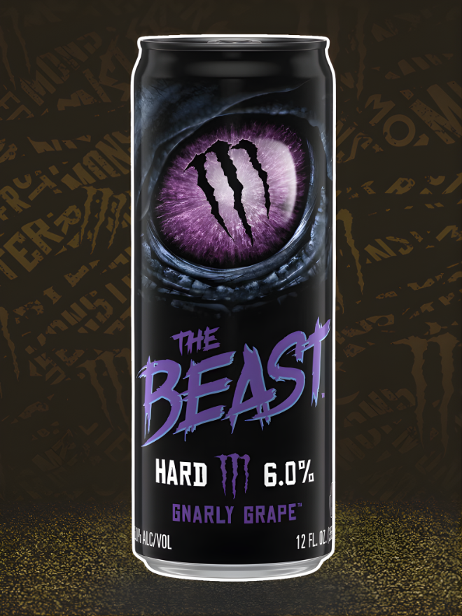 Monster Energy THE BEAST #2 Gnarly Grape [355ml]