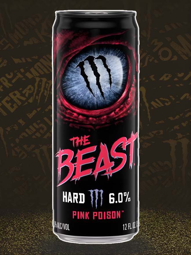 Monster Energy THE BEAST #2 Pink Poison [355ml]