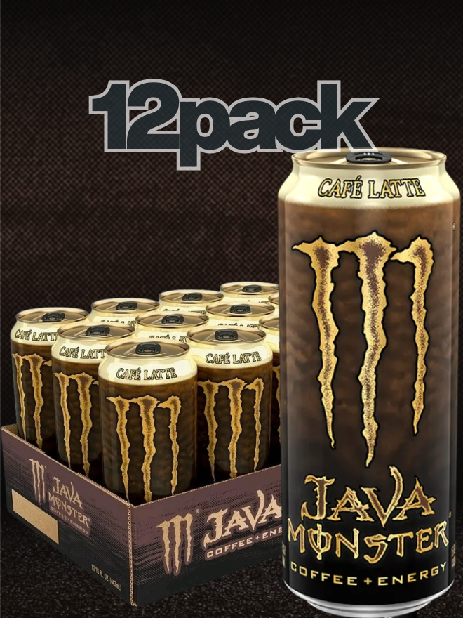 Monster Energy Java Cafe Latte [12 X 443ml] IVA INCLUSA