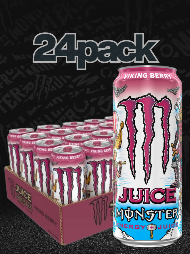Monster Energy Juice Viking Berry (USA) [24 X 473ml] IVA INCLUSA