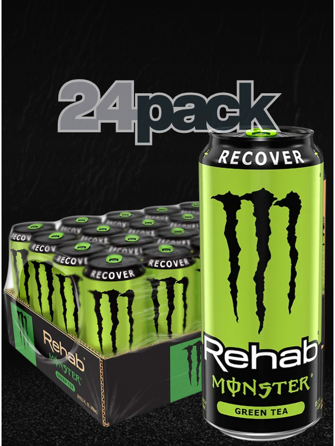 Monster Energy Rehab Recover Green Tea [24 X 458ml] IVA INCLUSA