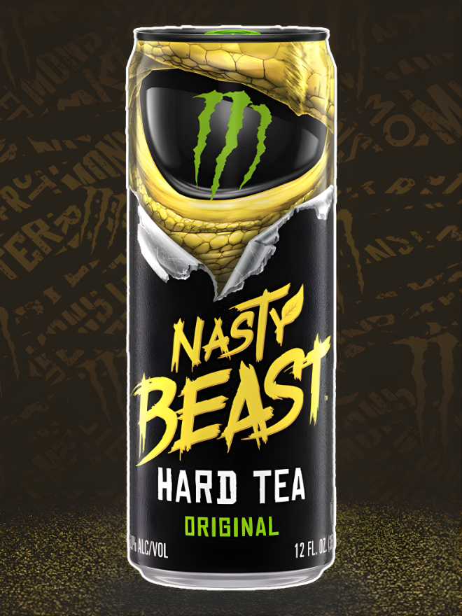Monster Nasty Beast Hard Tea Original [355ml]