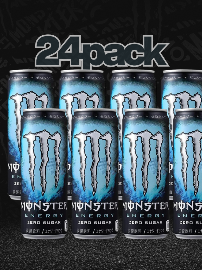 Monster Energy Zero Sugar (JAPAN) [24 X 355ml] IVA INCLUSA