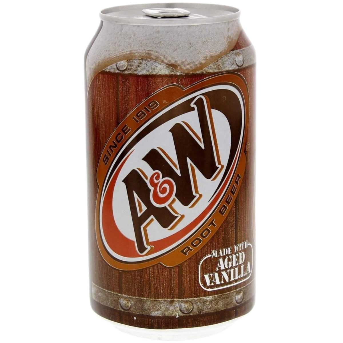 A&amp;W Root-Beer USA - Carbonated soft drink with roots and licorice flavor (355ml)