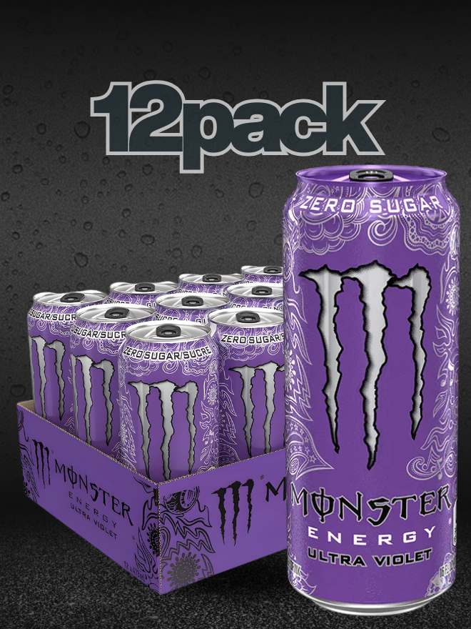 MONSTER ENERGY ULTRA VIOLET [12 X 500ml] IVA INCLUSA