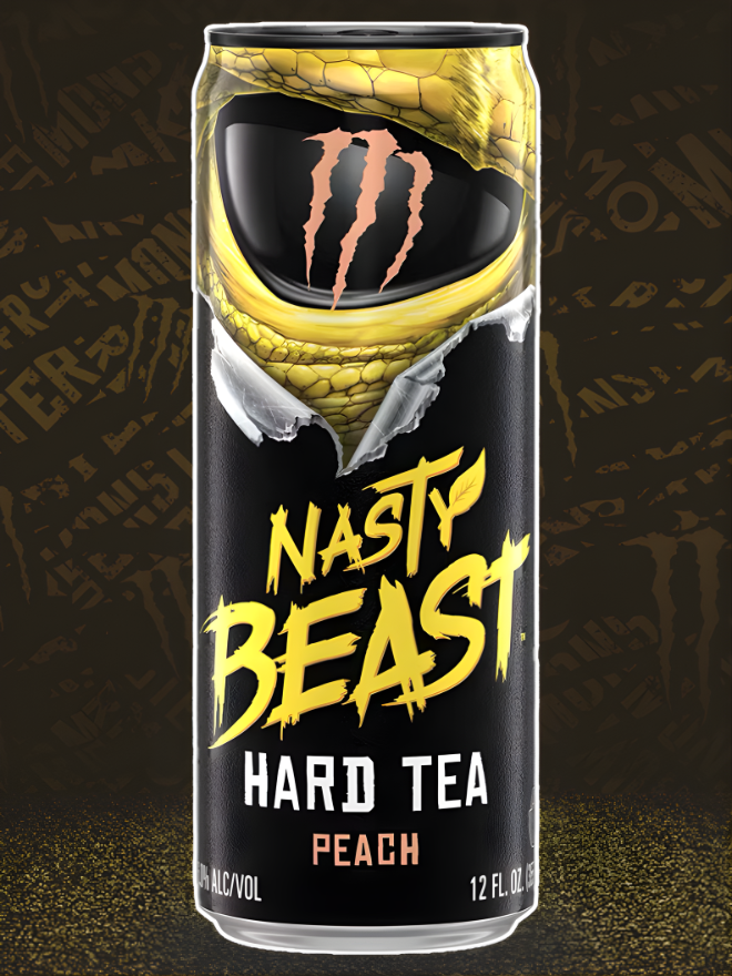 Monster Nasty Beast Hard Tea Peach [355ml]
