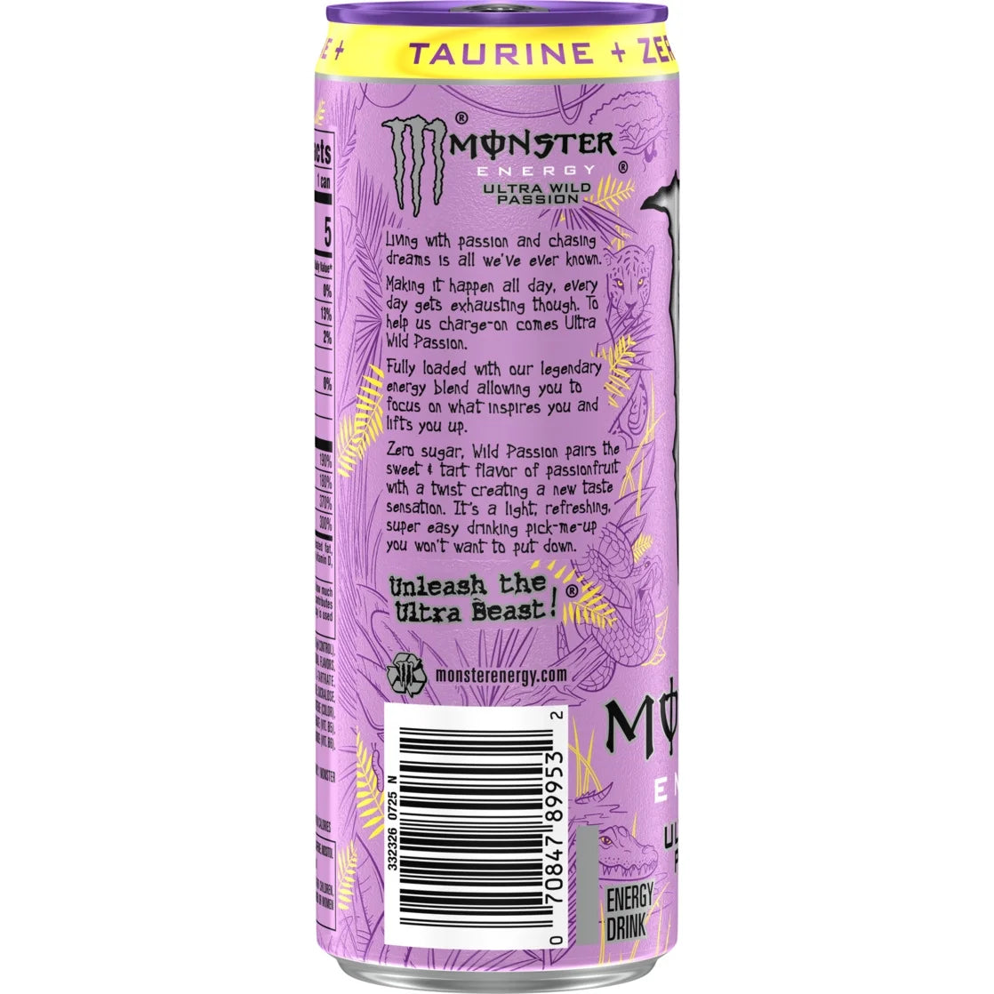 2026 Monster Energy Ultra Wild Passion [355ml]