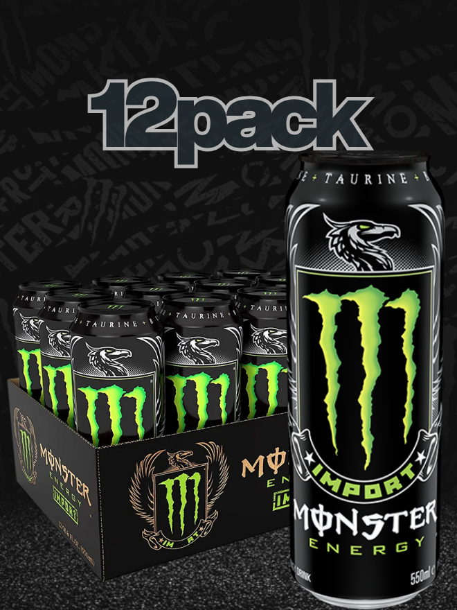 Monster Energy Import [12 X 550ml] IVA INCLUSA