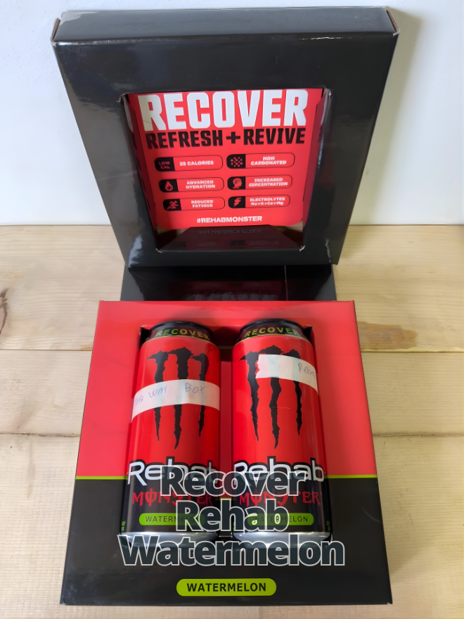 Promo box Monster Energy Rehab Recover Watermelon [ Full Cans ]