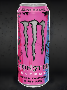 MONSTER ENERGY ULTRA FANTASY RUBY RED (POLAND) [500ml]