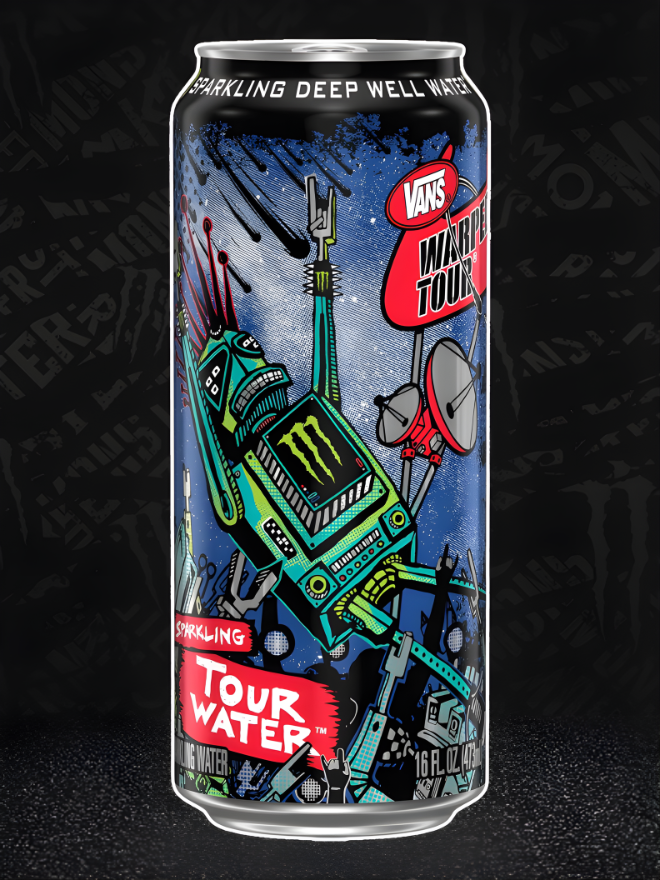 Monster Energy Water Tour Sparkling Deep Well Water [473ml]