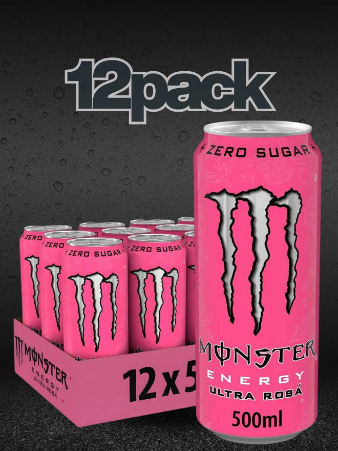Monster Energy Ultra Rosa [12 X 500ml] IVA INCLUSA