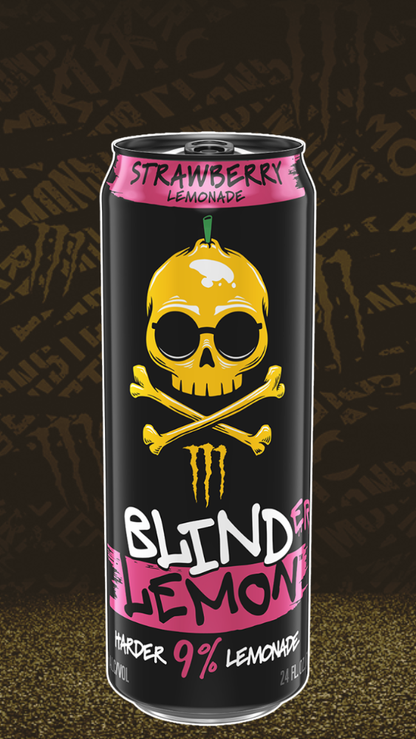 Monster Energy BLIND LEMON STRAWBERRY LEMONADE 9% [710ml]