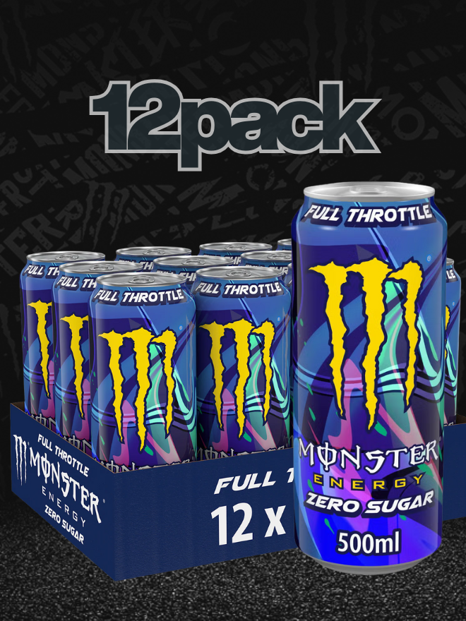 Monster Energy Full Throttle [12 X 500ml] IVA INCLUSA