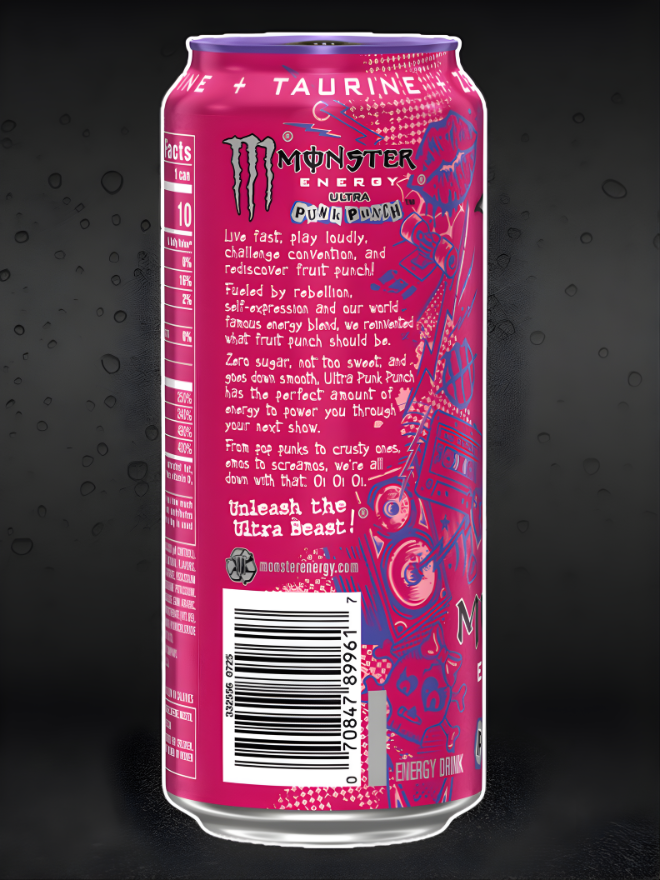 2026 Monster Energy Ultra Punk Punch [473ml]