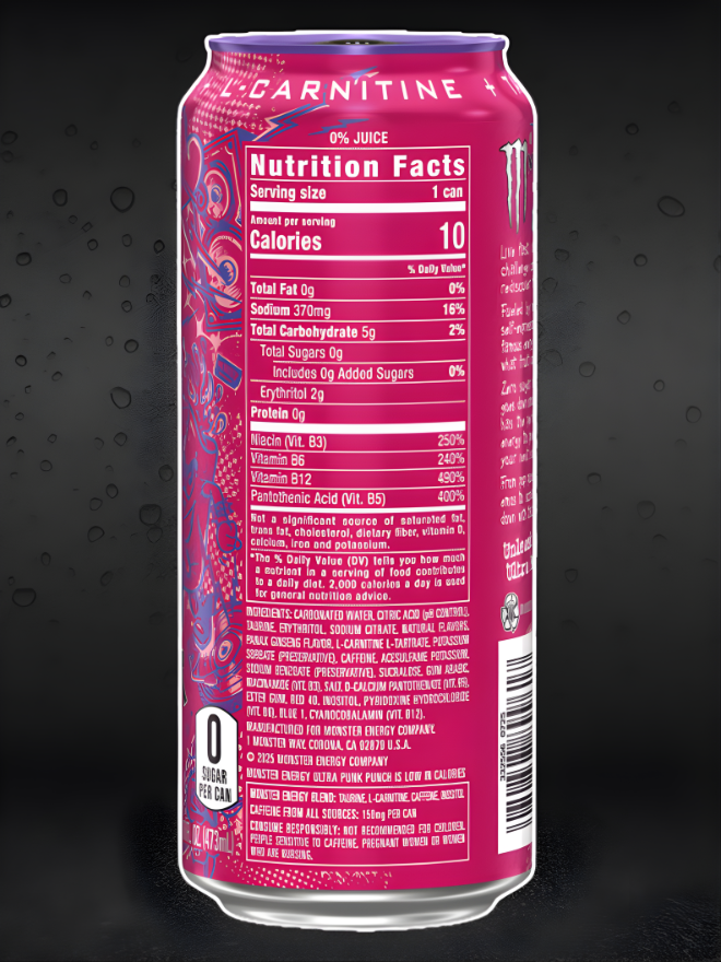 2026 Monster Energy Ultra Punk Punch [473ml]