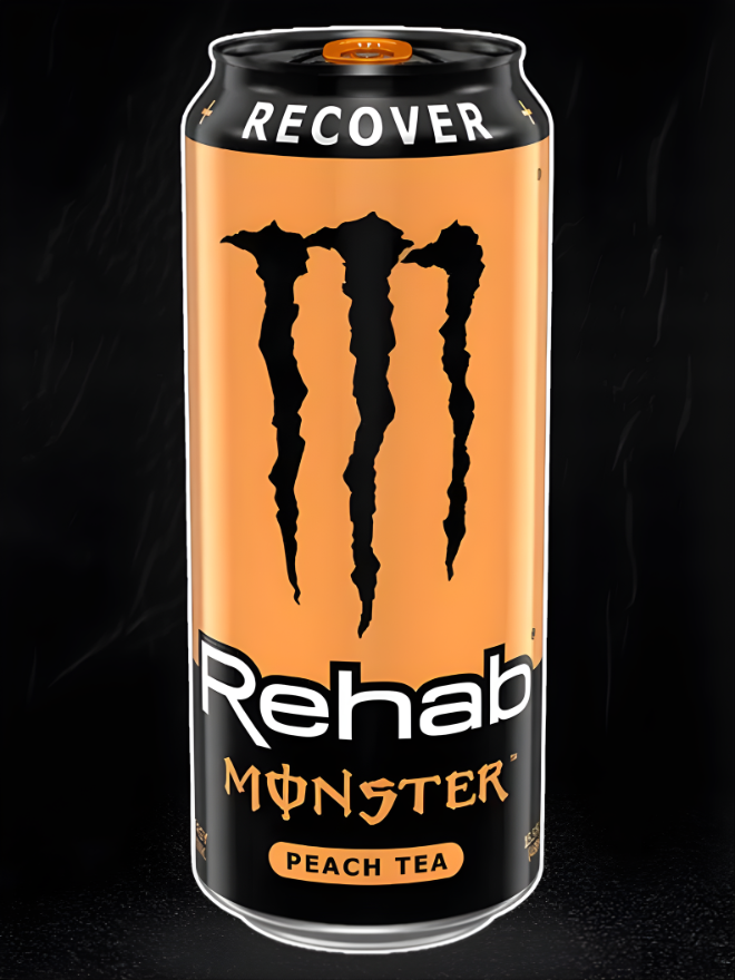 Monster Energy Rehab Recover Peach Tea (USA) [458ml]