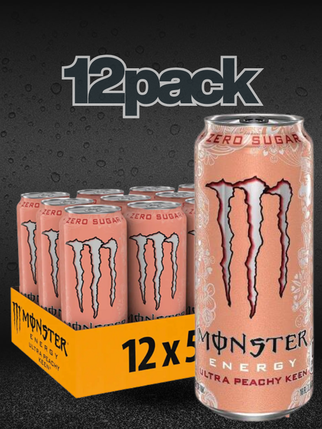 Monster Energy Ultra Peachy Keen [12 X 500ml] IVA INCLUSA