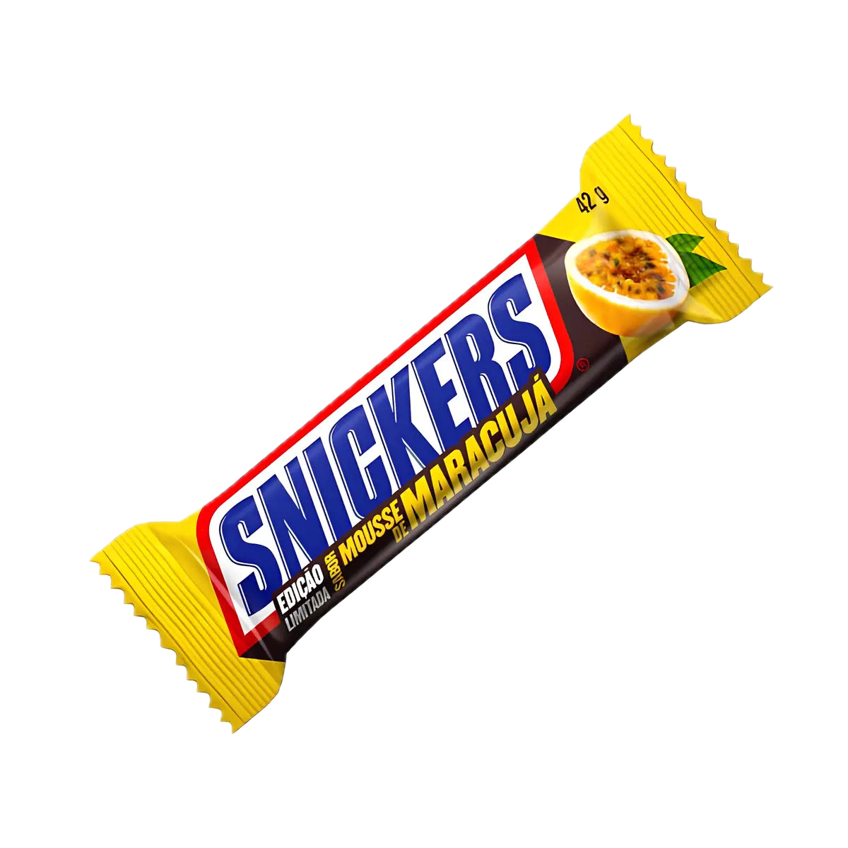 Snickers Mousse De Maracuja (Brasil) - Milk Chocolate Bar with Maracuja Cream (42g)