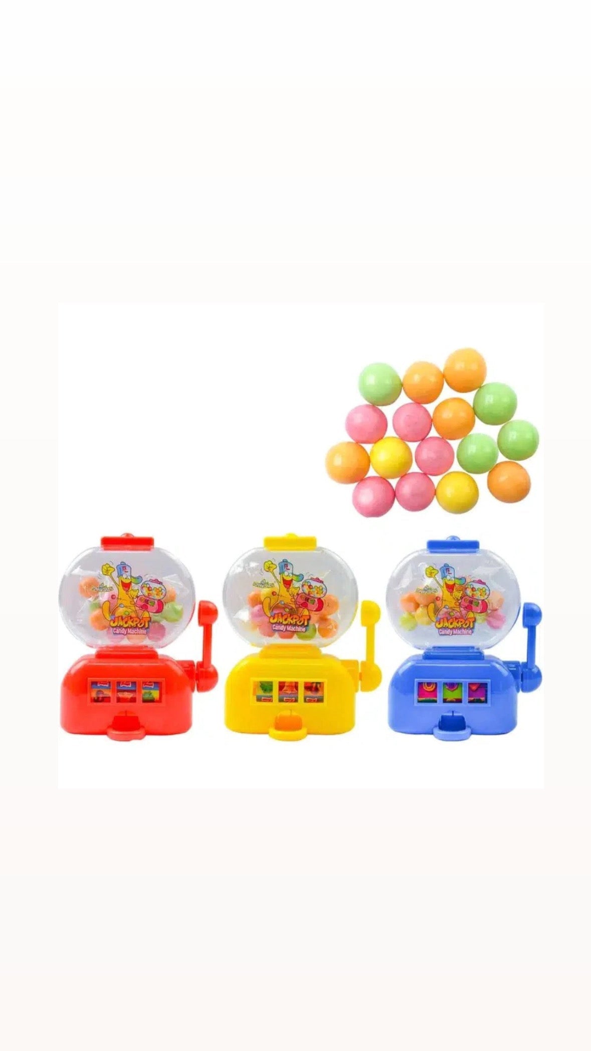 Jackpot Candy Machine - Fruit Candy in Slot Machine Pack (30g)