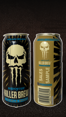 Monster Energy Java Killer Brew Mean Bean Sales Sample [#B4]