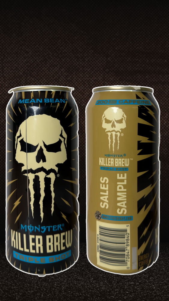Monster Energy Java Killer Brew Mean Bean Sales Sample [#B4]