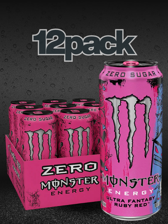 MONSTER ENERGY ULTRA FANTASY RUBY RED [12 X 500ml] IVA INCLUSA