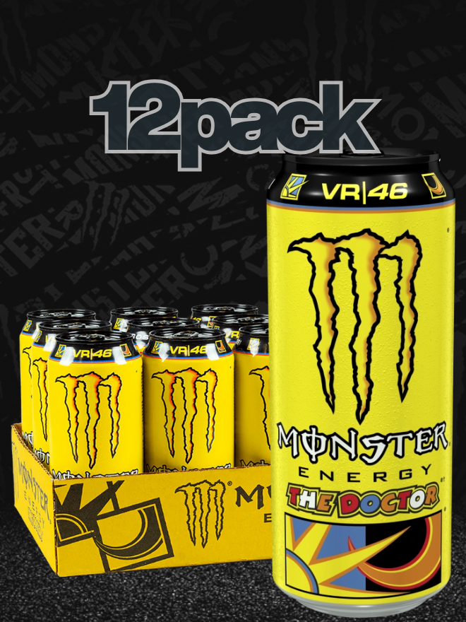 Monster Energy The Doctor VR46 [12 X 500ml] IVA INCLUSA