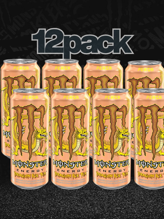 Monster Energy Dragon Ice Tea Peach [12 X 473ml] IVA INCLUSA