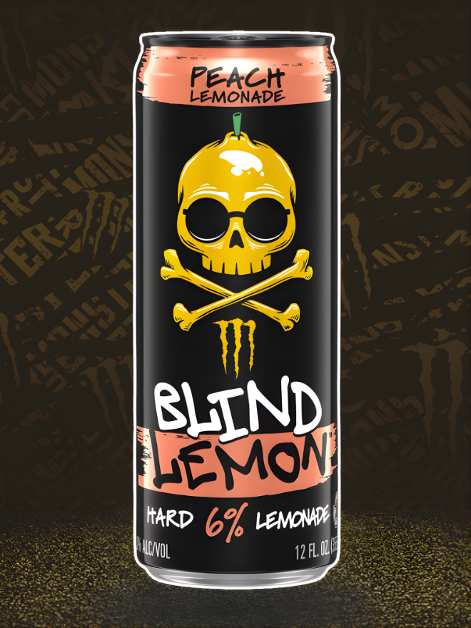 Monster Energy BLIND LEMON PEACH LEMONADE 6% [355ml]