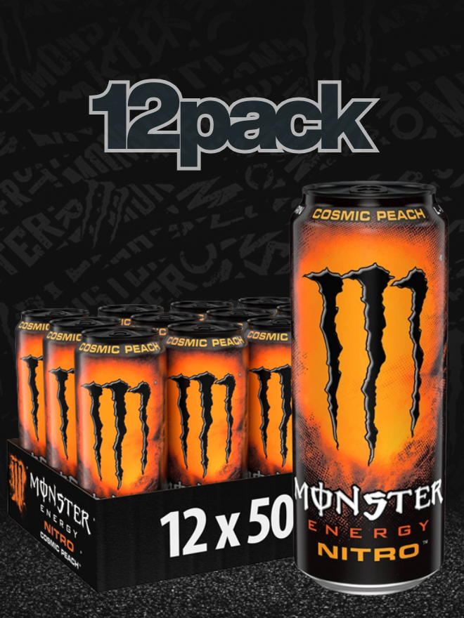 Monster Energy Nitro Cosmic Peach [12 X 500ml] IVA INCLUSA
