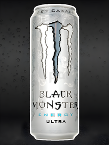 Black Monster Energy Ultra Apex Design (Russia) [449ml]