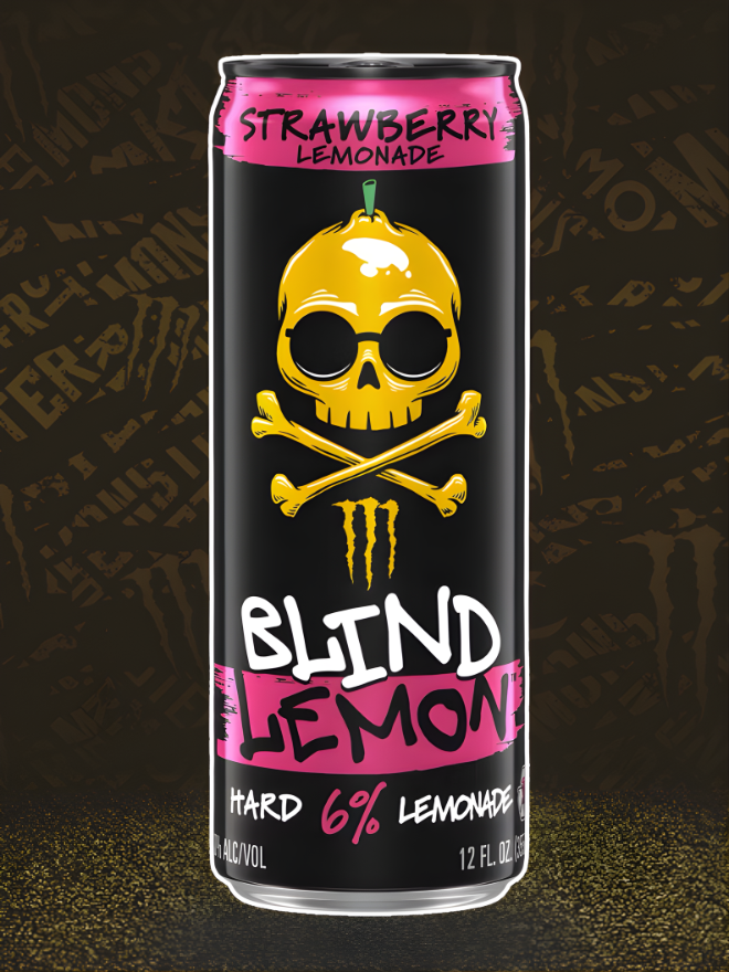 Monster Energy BLIND LEMON STRAWBERRY LEMONADE 6% [355ml]