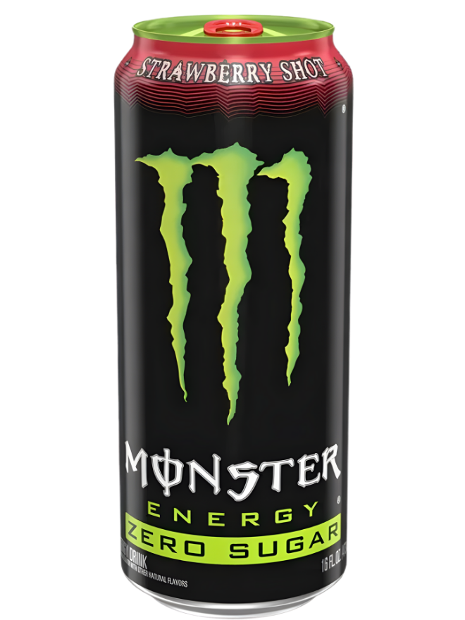 2026 Monster Energy Strawberry Shot Zero Sugar [473ml]