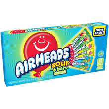 Airheads Bars Assorted Sour 6 Pack (USA) - 6 Caramelle Morbide Aspre alla frutta TUTTI I GUSTI (93.6g)