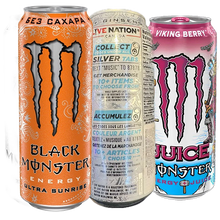 Monster Energy Special Box: Black Monster Ultra Sunrise + Viking Berry + Ultra Live Nation