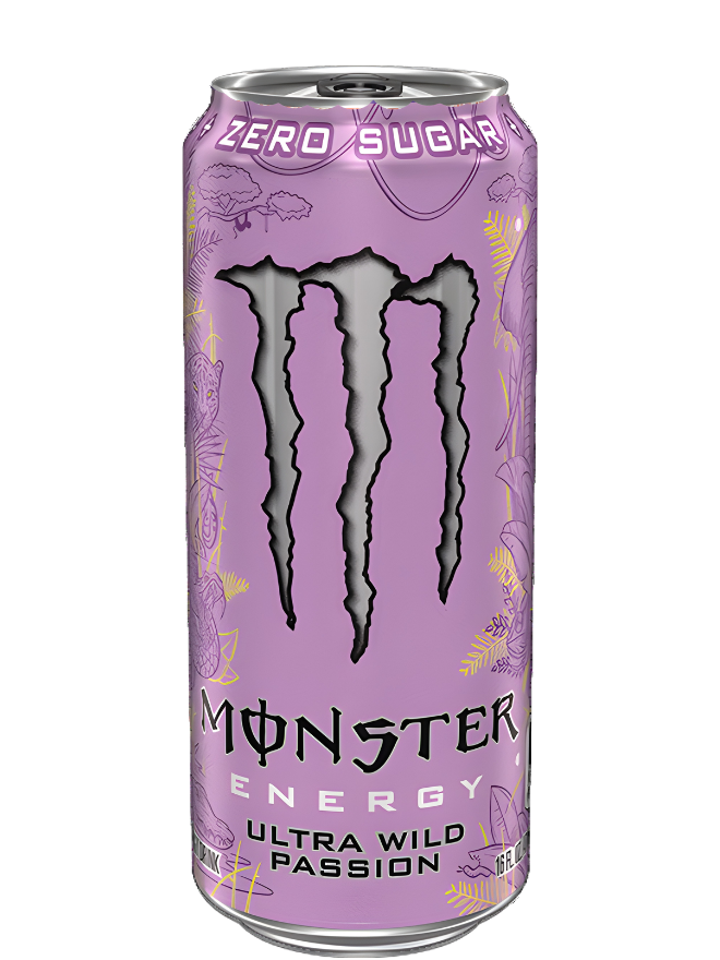 2026 Monster Energy Ultra Wild Passion Silver Top [473ml]
