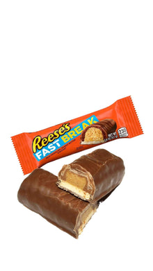 Reese's Fast Break USA - Barretta di cioccolato al latte con crema al burro di arachidi (51g)