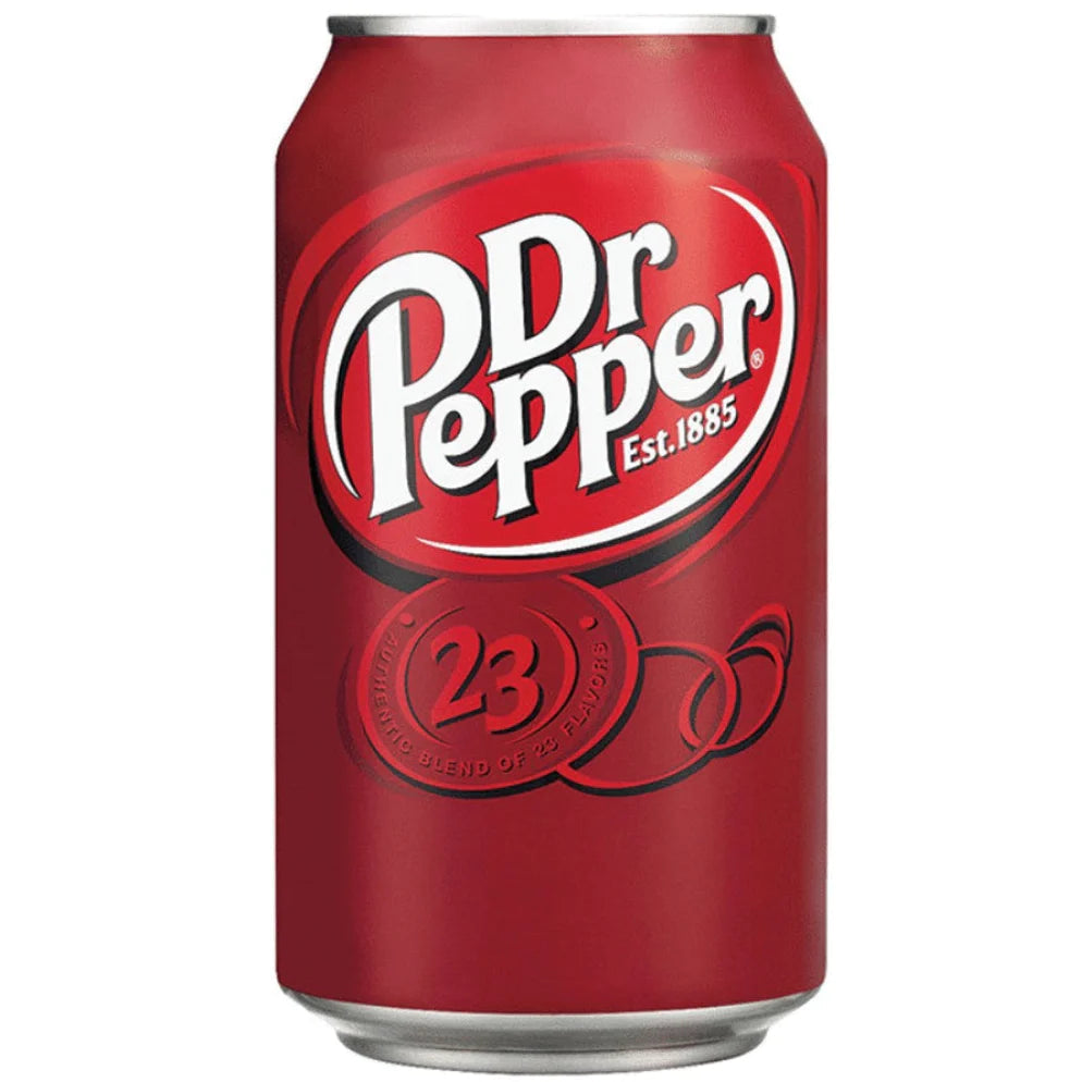 Dr Pepper - Bevanda analcolica alla vaniglia, ciliegia e spezie (330ml)