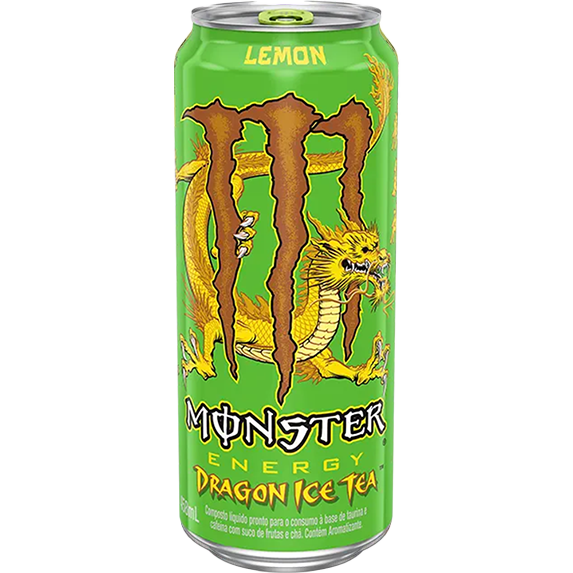 Monster Energy Dragon Ice Tea Lemon ( Brazil ) [473ml] **dents