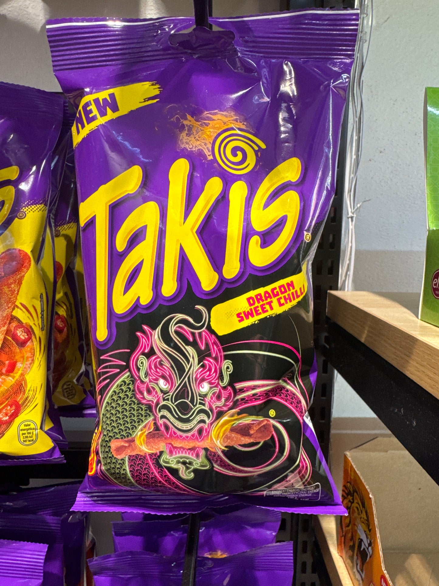 Takis Dragon Sweet Chilli (SPAGNA) -  Tortillas Piccanti (100g)