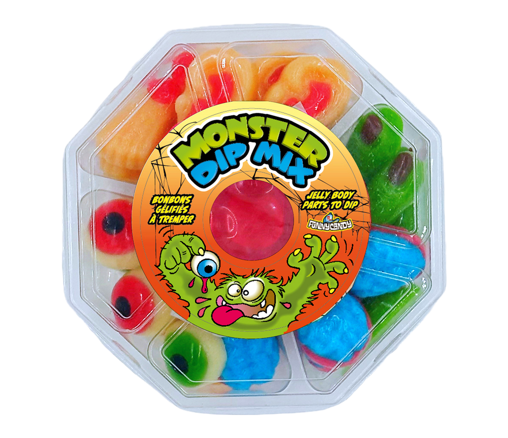 FC Monster Dip Mix - Caramelle Gommose a forma di mostri (240g)