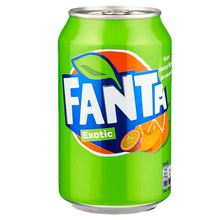 Fanta Exotic - Fanta alla frutta tropicale ( pesca, arancia, mango, maracuja ) (330ml)