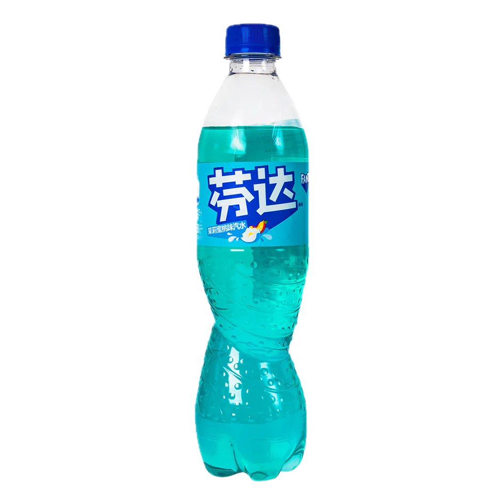 Fanta Jasmine Peach (China) - Fanta gusto Pesca Bianca e Gelsomino [500ml]