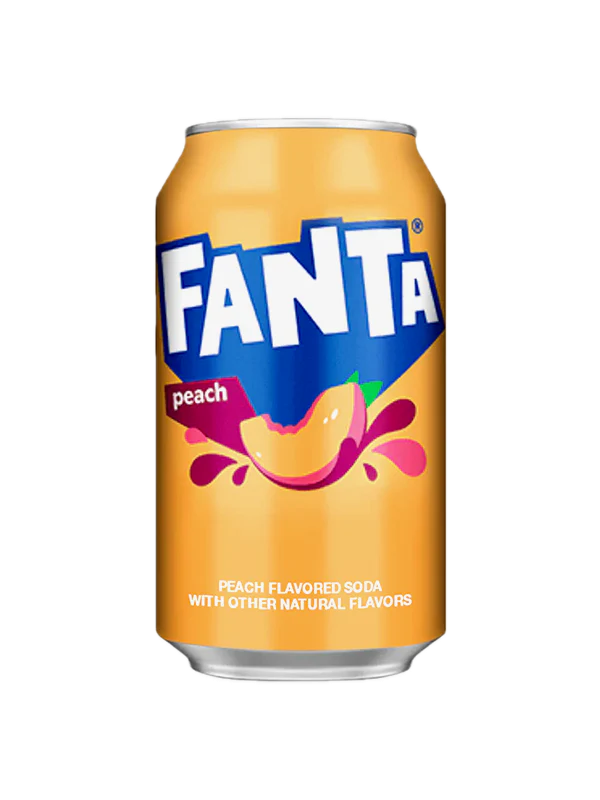 Fanta Peach USA - Fanta alla pesca (355ml)