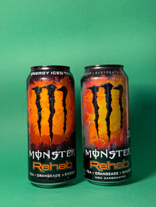 Monster Energy Rehab Orangeade FULL + EMPTY (USA) [458ml] **DENTS