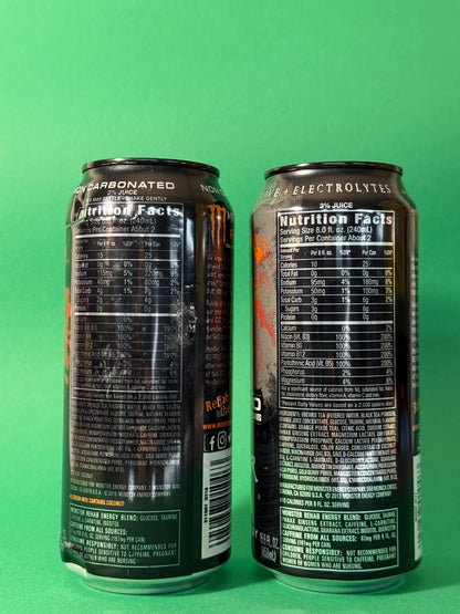Monster Energy Rehab Orangeade FULL + EMPTY (USA) [458ml] **DENTS